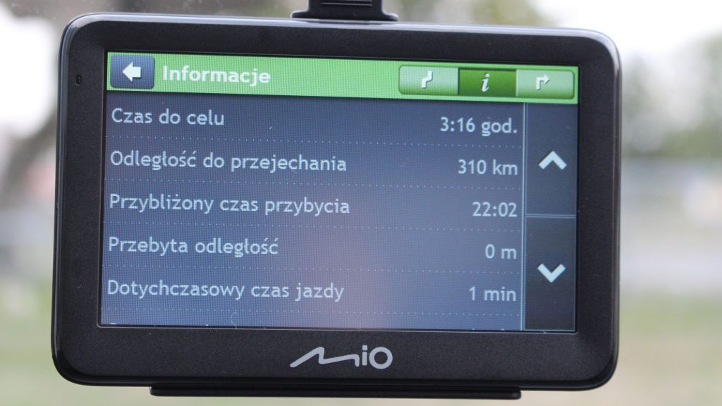 Nawigacja-33-1024x576 TEST | Nawigacja Mio Pilot 15 LM - niedroga i szczera nawigacja - opinie, recenzje