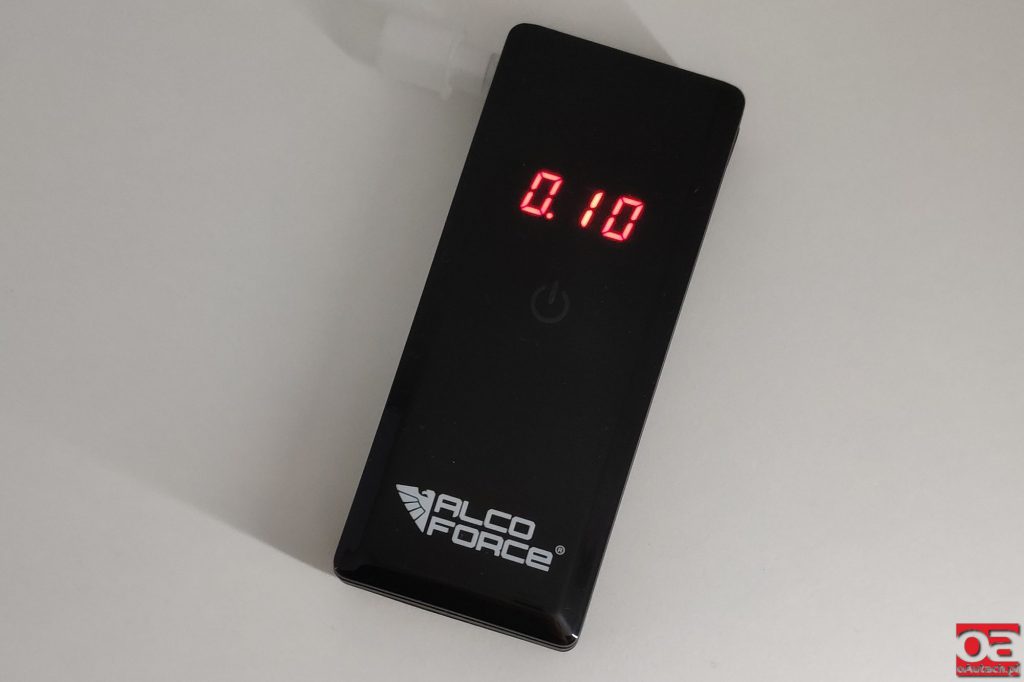 AF-350-1dzień-1-1024x682 TEST | Alkomat AlcoForce Prime (AF-350) - promile pod kontrolą