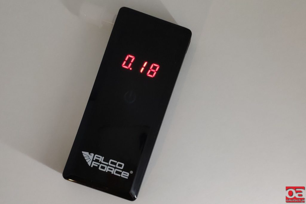 AF-350-1dzień-6-1024x682 TEST | Alkomat AlcoForce Prime (AF-350) - promile pod kontrolą